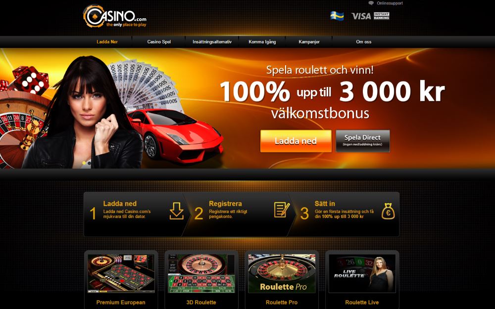 Nytt på Casino.com under september